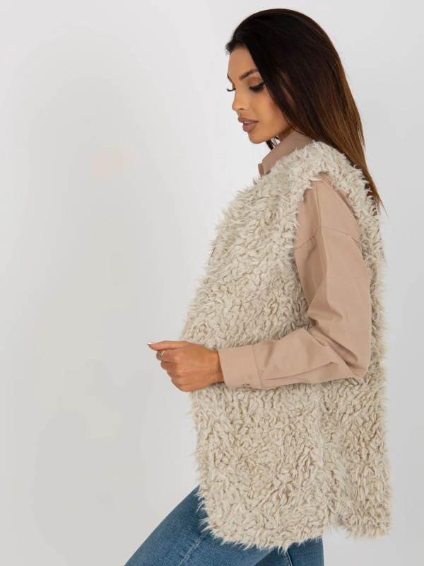 Wool Fashion Italia Vesta -AT-KZ-22105.11P Barva: Béžová, Velikost: M/L