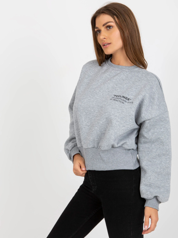 Mikina EM BL ES 21 521 1.93P šedá M