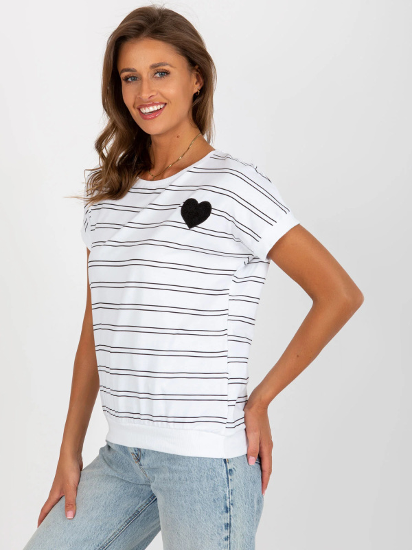 Halenka RV BZ 8619.94 bílá a černá S/M