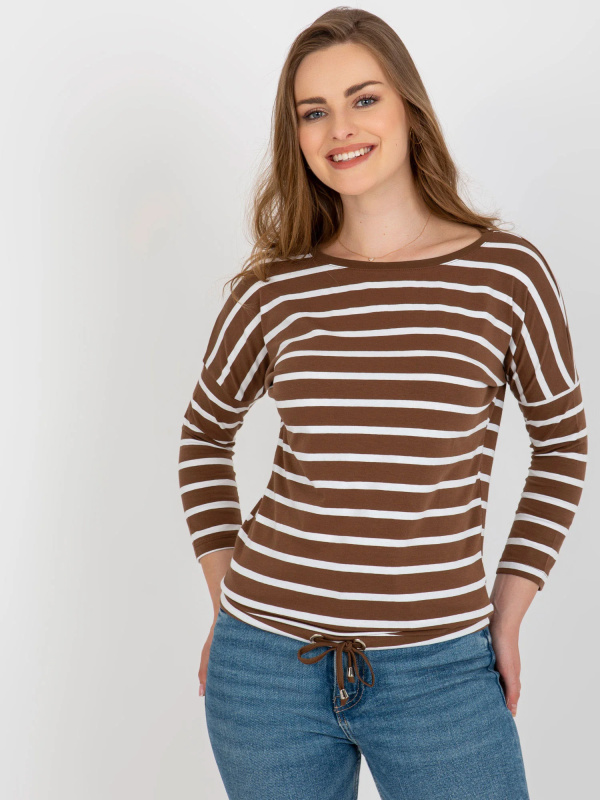 Halenka RV BZ 8566.94 bílo-hnědá S