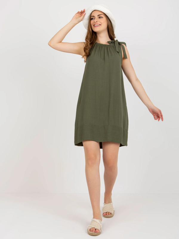 TW SK BI 89923 šaty.29 khaki M