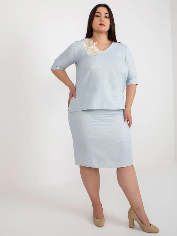 Halenka LK BZ 506692.32 světle modrá 46