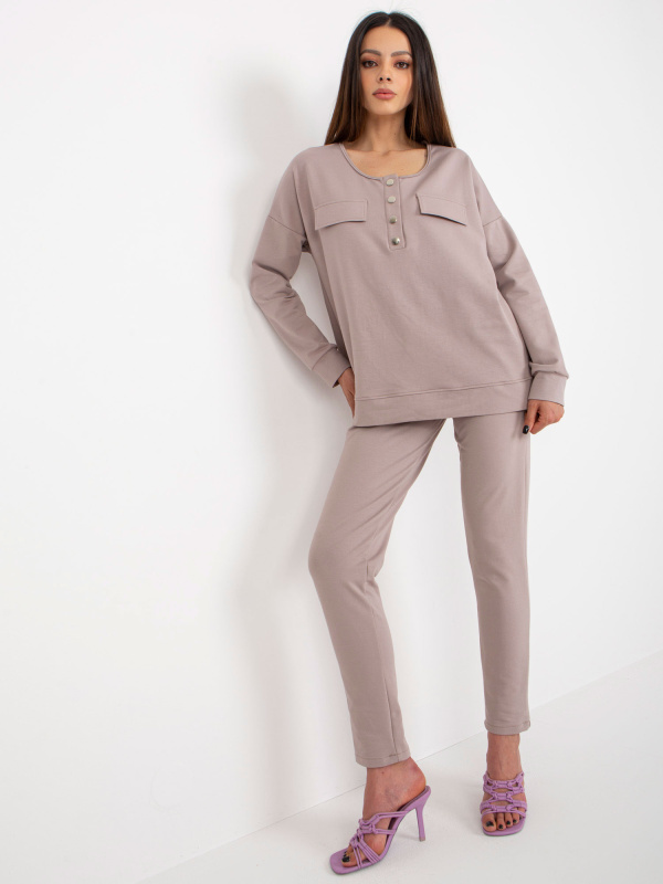 Sada LK KMPL 509315.06 tmavě lila S/M