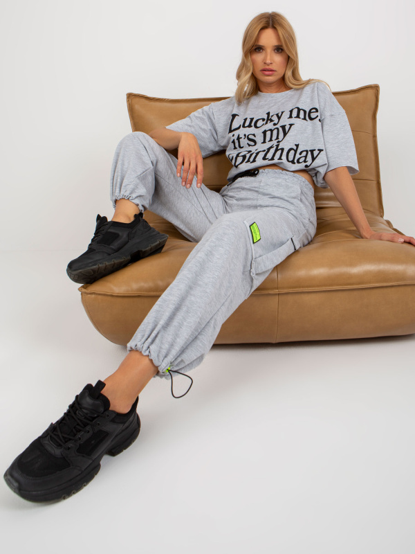 Nastavte BA KMPL Z 236.01 šedá L