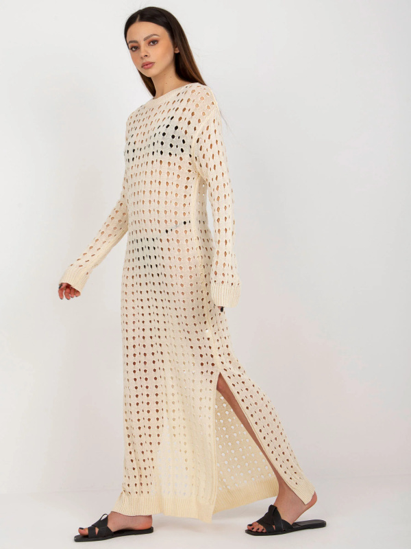 Maxi šaty BA-SK-9010.33P BADU Barva: Béžová - světle, Velikost: UNI