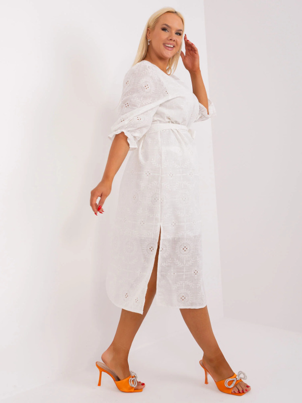 LK SK 509350 šaty.25 ecru 48