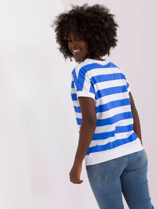 Halenka RV BZ 8734.25 bílo-modrá L/XL