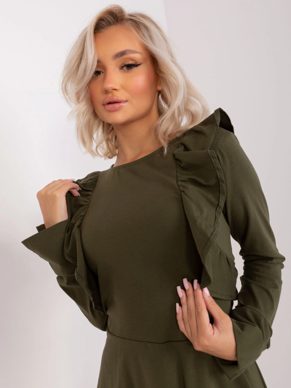 EM SK HW 20 395 šaty.34P khaki S