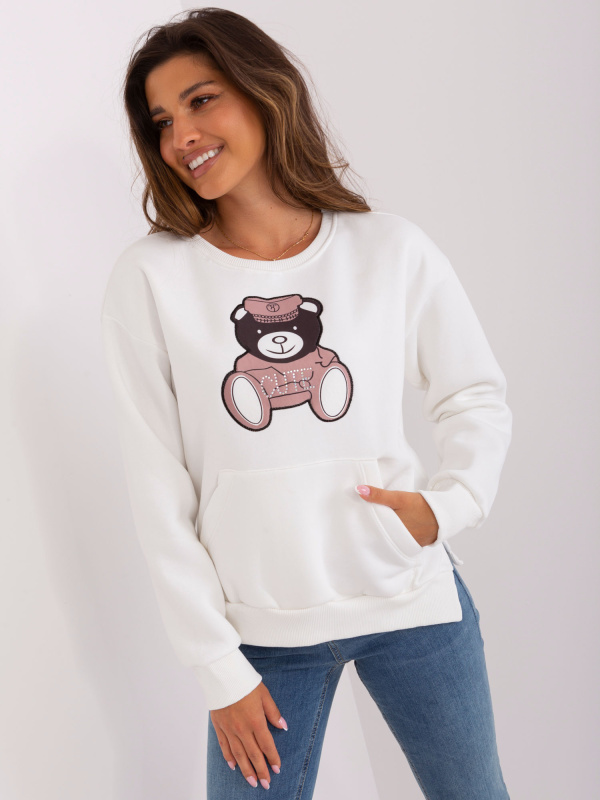 Lily Rose Dámská mikina -EM-BL-HS-21-538.31P Barva: Tělová, Velikost: S