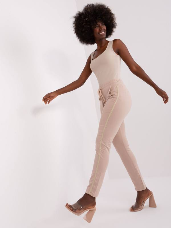 Tepláky RV DR 8518.08P béžová XL