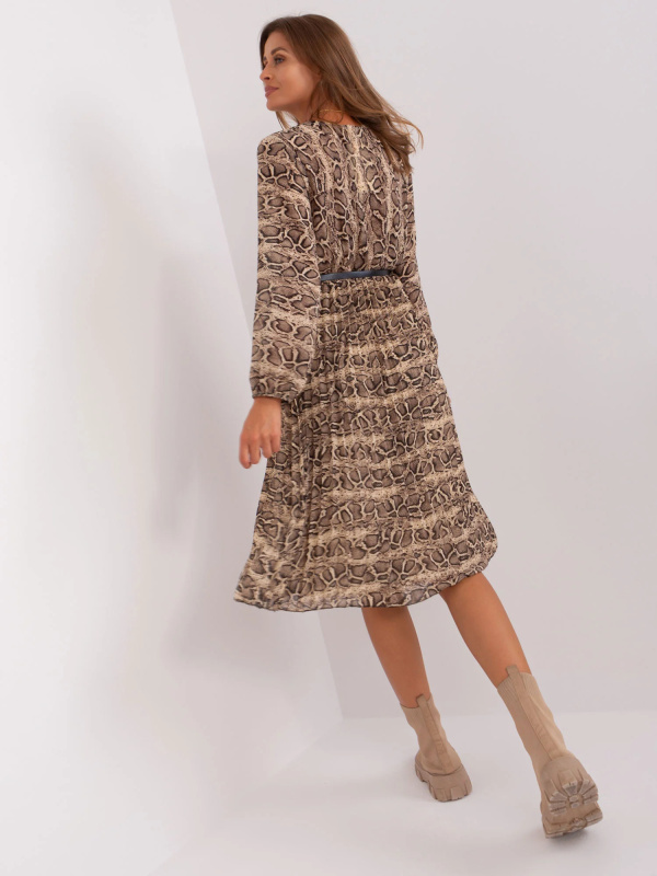 Šaty DHJ-SK-10536N-5.03P ITALY MODA Barva: Černá, Velikost: UNI
