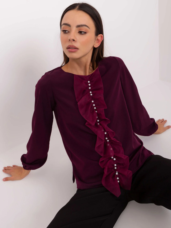 Halenka LK BZ 506673.36 tmavě fialová 42