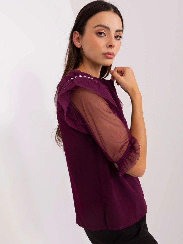 Halenka LK BZ 506682.26P tmavě fialová 38