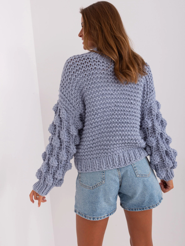 Jumper AT SW 2382.97P šedomodrá jedna velikost