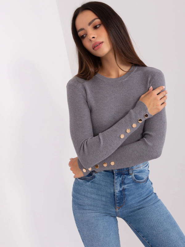 PM SW PM685 jumper.39P tmavě šedá M/L