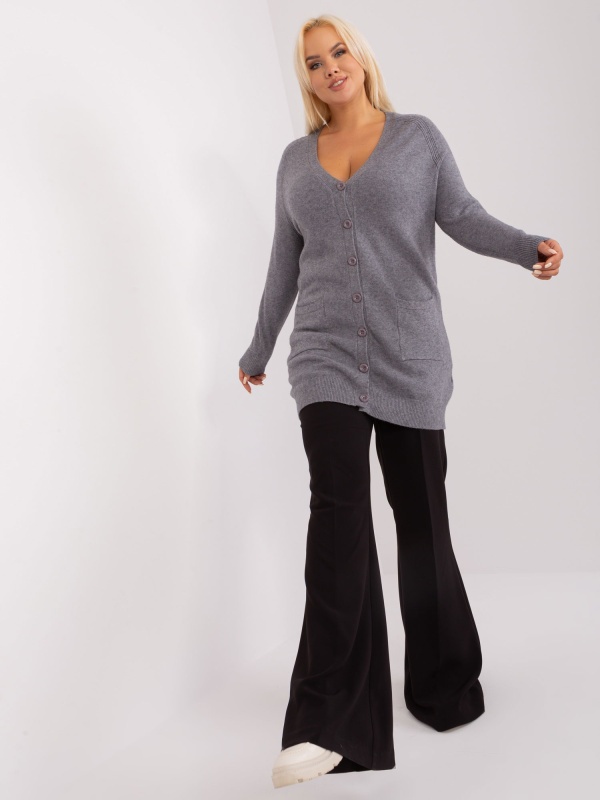 PM SW PM731 Svetr.34P tmavě šedá XL/XXL