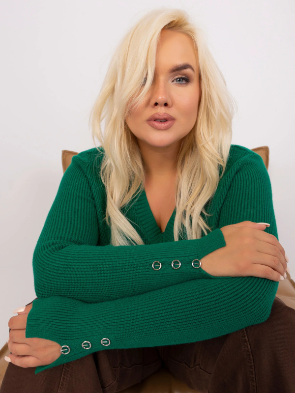 PM SW PM 3770 jumper.30 tmavě zelená XL/XXL