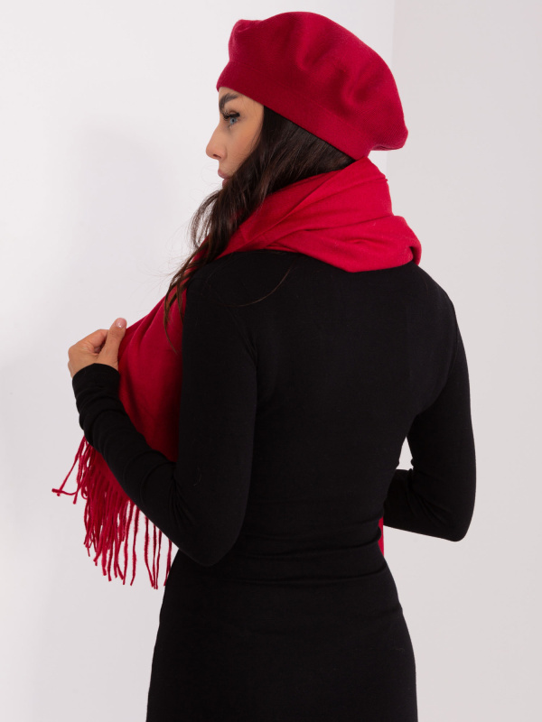 Wool Fashion Italia Szalik-AT-SZ-23185.90P-pistacjowy Barva: Bordó, Velikost: UNI