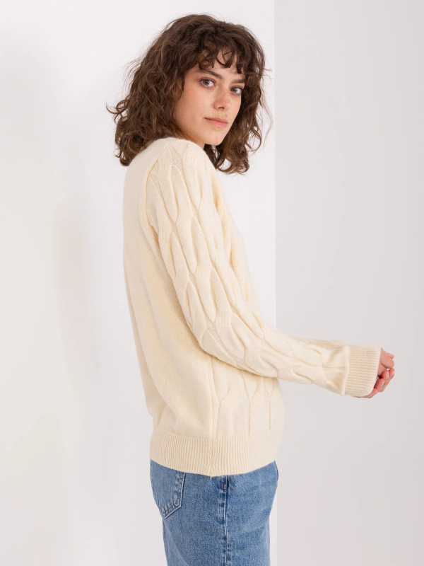 Jumper AT SW 2235.00P světle béžový jedna velikost