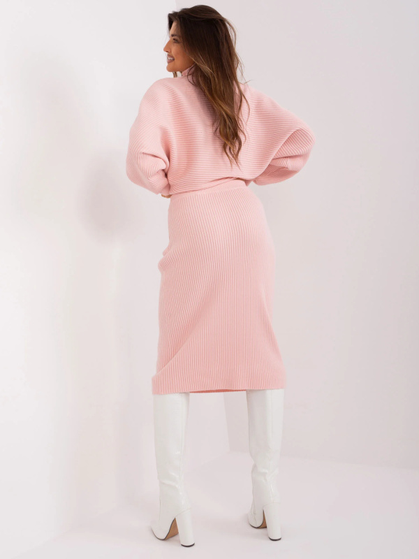 Sukně AT-SD-2331.00P Wool Fashion Italia Barva: Růžová - světle, Velikost: UNI