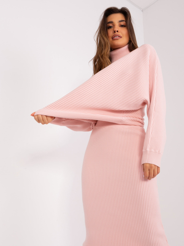 Sukně AT-SD-2331.00P Wool Fashion Italia Barva: Růžová - světle, Velikost: UNI