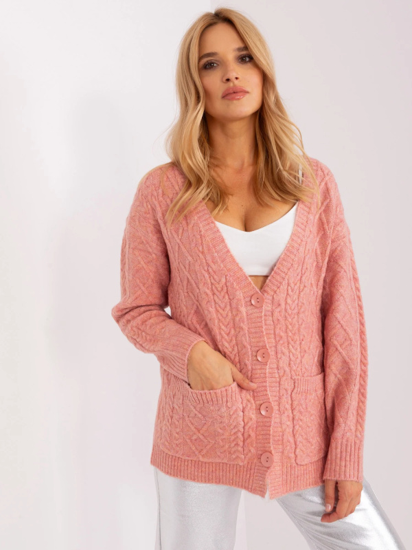Jumper AT SW 2358.31 světle růžová jedna velikost