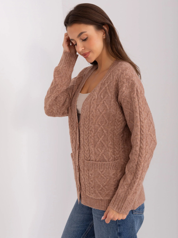 Jumper AT SW 2358.31 světle hnědá jedna velikost
