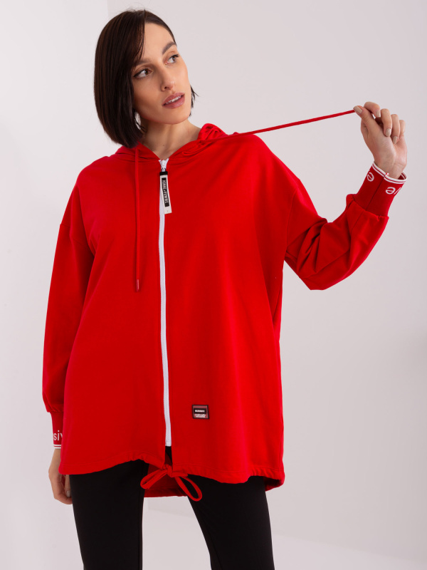 Mikina RV BL 9096.43P červená L/XL