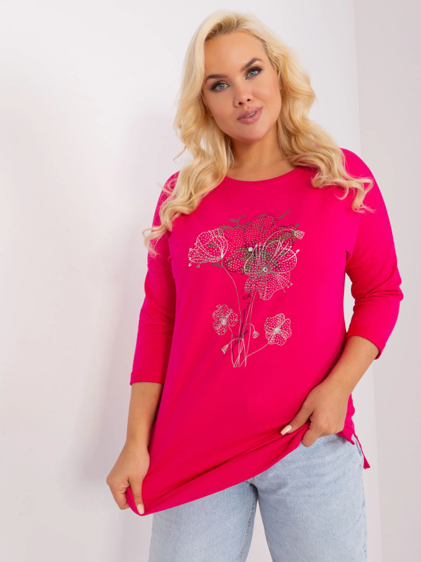 Halenka RV BZ 9110.85 fuchsiová jedna velikost
