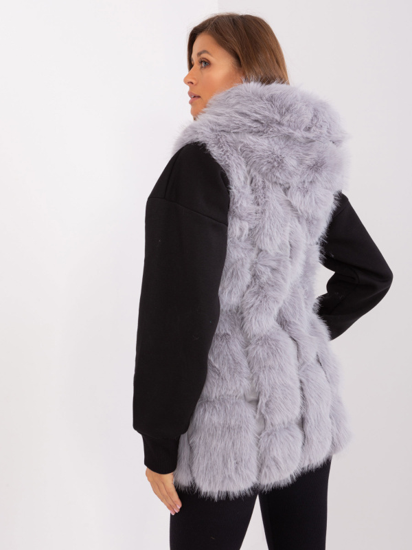 Wool Fashion Italia Vesta -AT-KZ-2379.96P Barva: Šedá, Velikost: L/XL