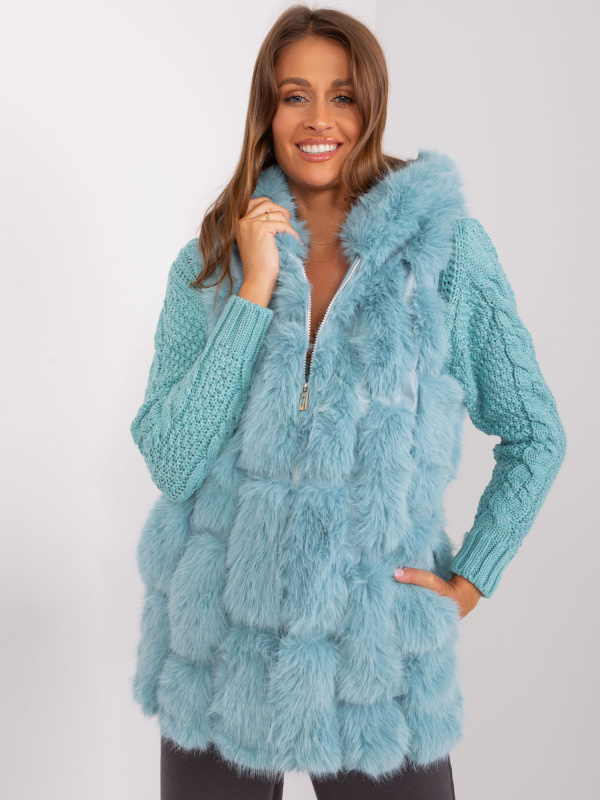 Wool Fashion Italia Vesta -AT-KZ-2379.96P Barva: Zelená, Velikost: 2XL/3XL