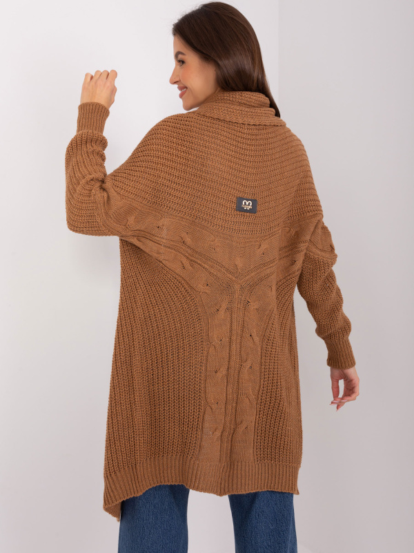 Kardigan TW-SW-BI-305.99P Och Bella Barva: Smetanová, Velikost: UNI