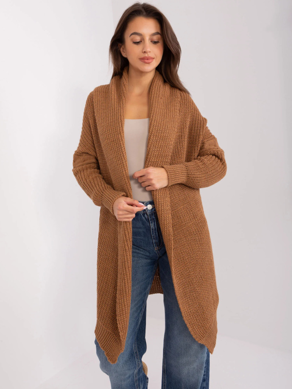 Kardigan TW-SW-BI-305.99P Och Bella Barva: Hnědá, Velikost: UNI