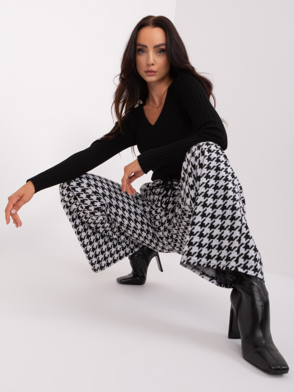 Kalhoty LK SP 509429.87 černobílých S/M