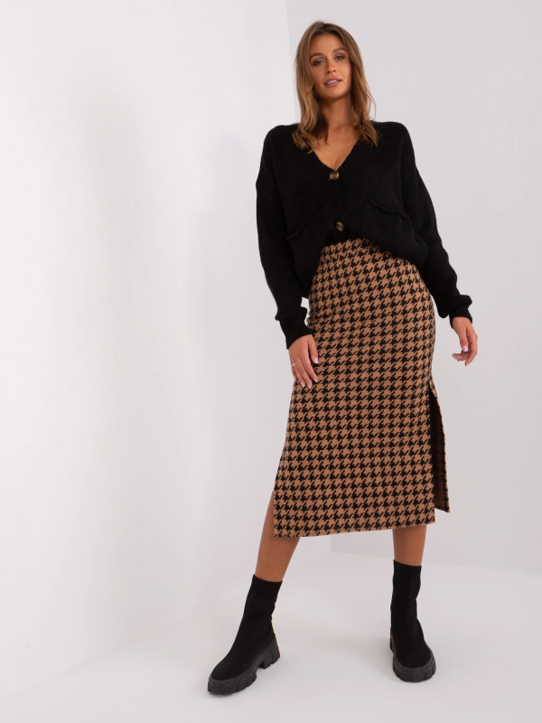 Sukně LK SD 509400 1.09P velbloud M