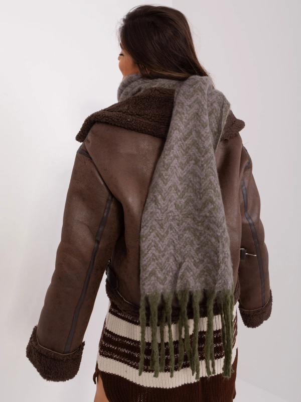 Šátek AT SZ 23125.75 khaki jedna velikost