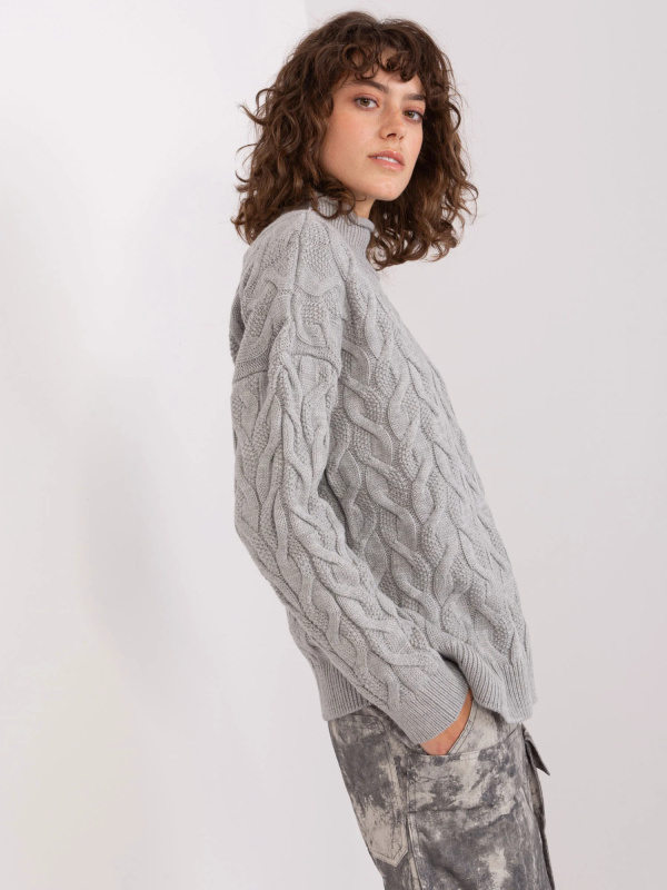 BA SW 8038 jumper.28P šedá jedna velikost