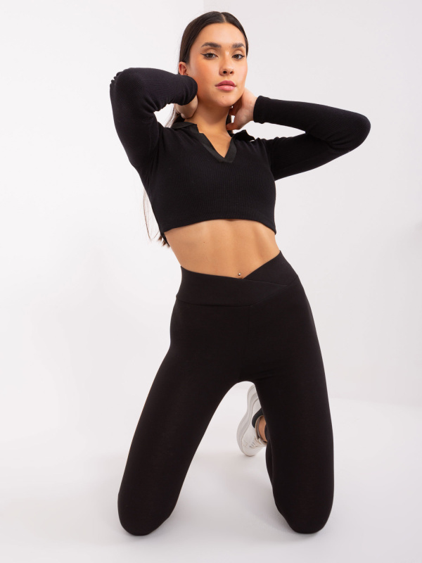 Legíny LO-LG-LK-523.13 RUE PARIS Barva: Černá, Velikost: S