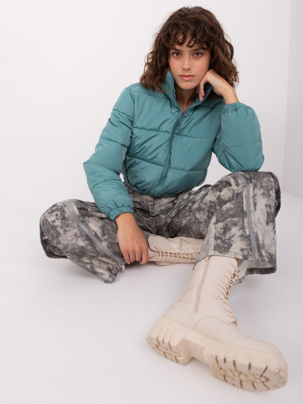 NM KR P21 7930 plášť.15 tyrkysová S