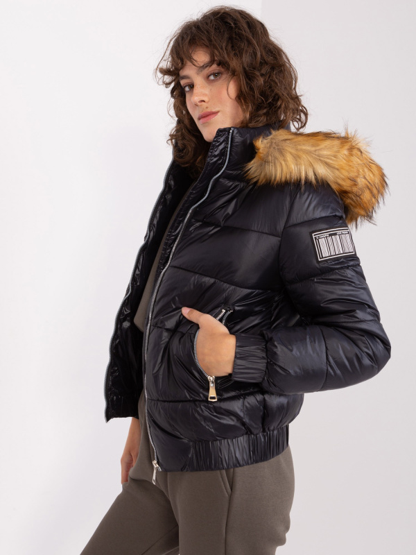 Trendy. ING Bunda -NM-KR-TR8177.99P Barva: Černá, Velikost: XL