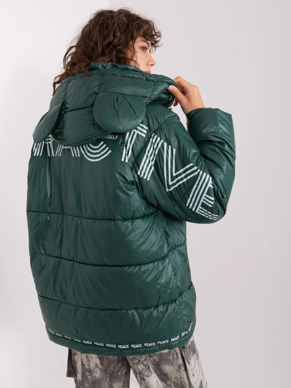 Trendy. ING Bunda -NM-KR-TR522.96P Barva: Zelená - tmavě, Velikost: XS/S
