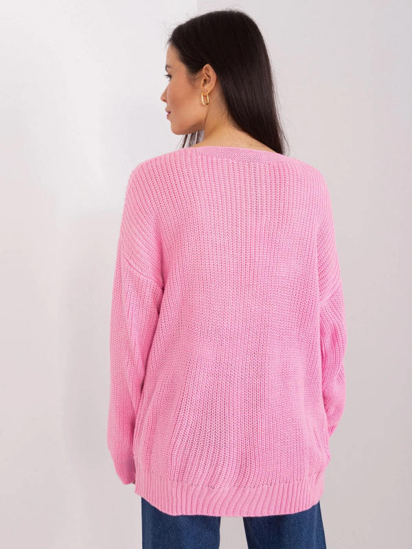 BA SW 8028 jumper.77 růžová jedna velikost