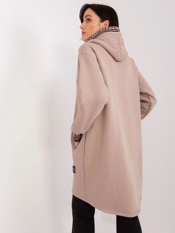 Mikina RV BL 9225.96P tmavě lila L/XL