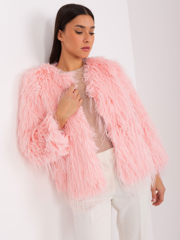 Bunda AT KR 2359.96P světle růžová L/XL