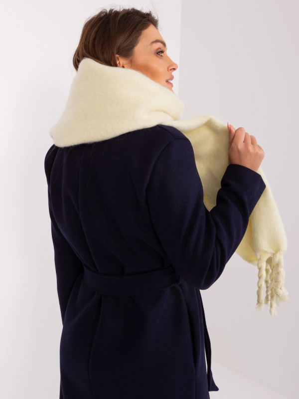 Wool Fashion Italia Šála -AT-SZ-2313502.63P Barva: Žlutá, Velikost: UNI