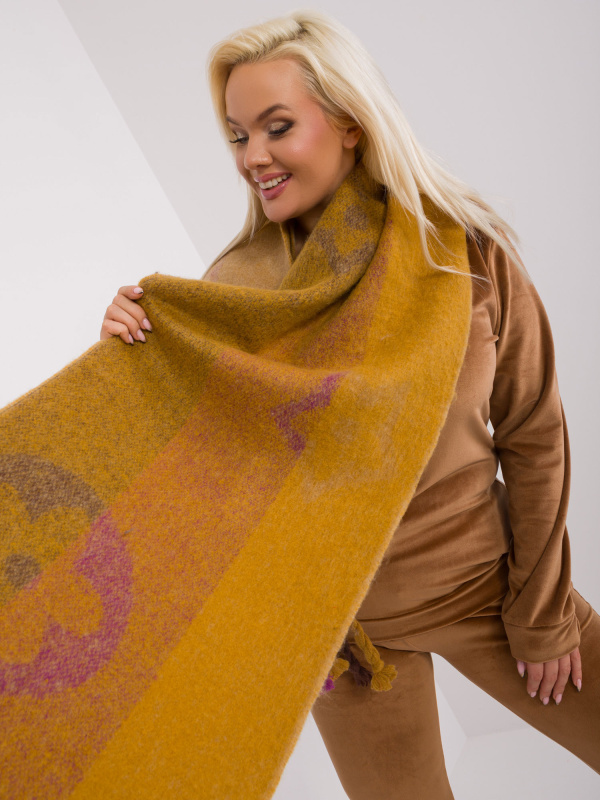 Wool Fashion Italia Šála -AT-SZ-2316.01P Barva: Šedá - světle, Velikost: UNI