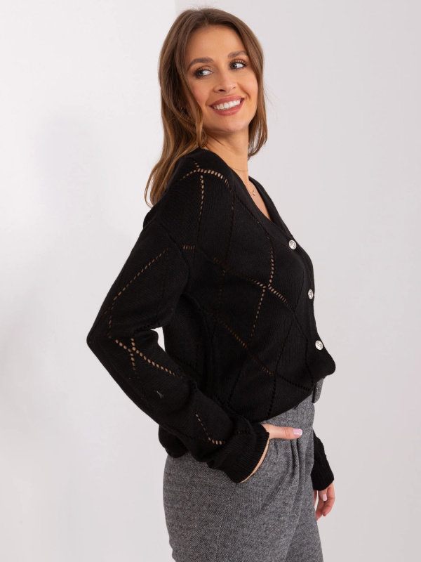 Svetr LC-SW-A10-1.23X RUE PARIS Barva: Černá, Velikost: UNI