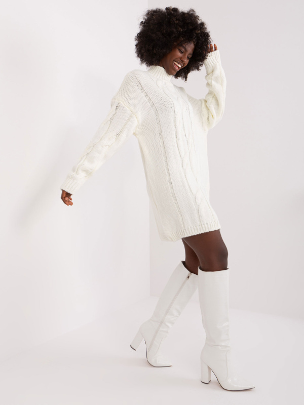 LC SK 1561 šaty.72P ecru jedna velikost