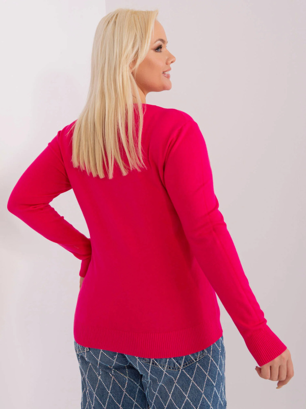 PM SW PM 3006+1 jumper.11 fuchsií XXL/XXXL