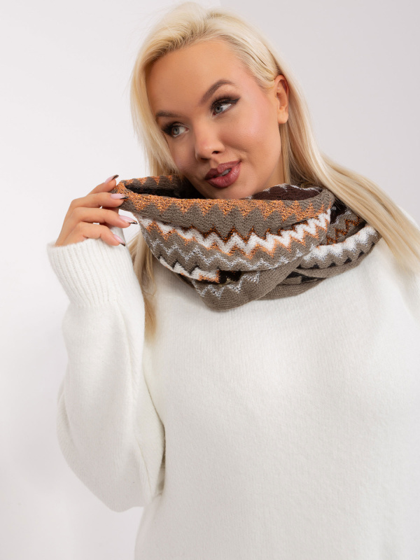 Komín AT KM BF48661.26 khaki jedna velikost